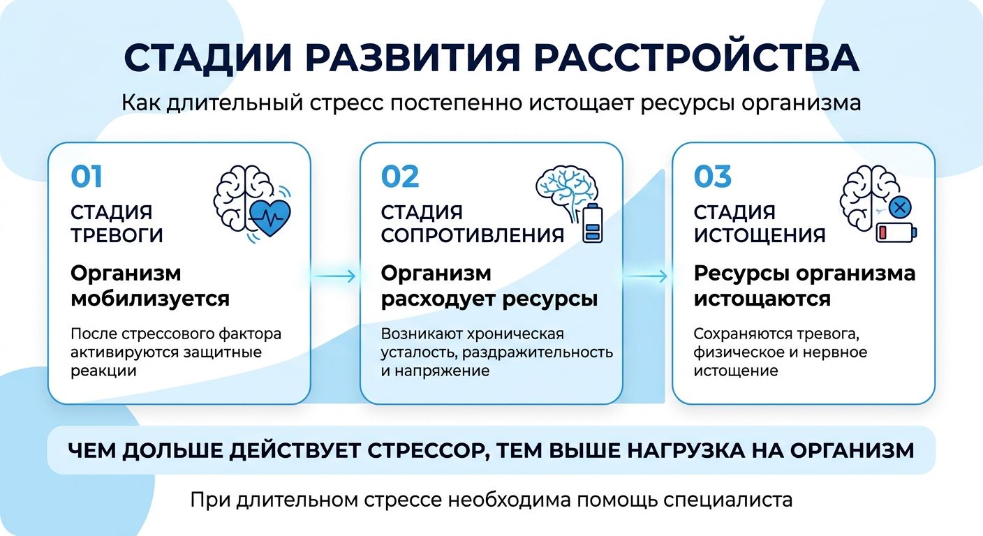 Лечение стресса в Судаке инфографика